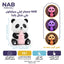مصباح مكتب سيليكون شكل باندا
