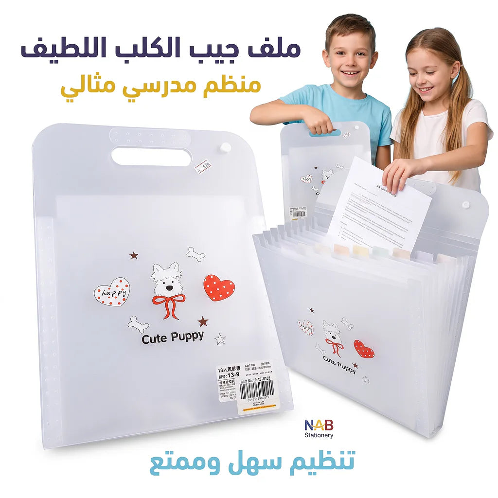 حافظة مستندات 13 طبقة A4