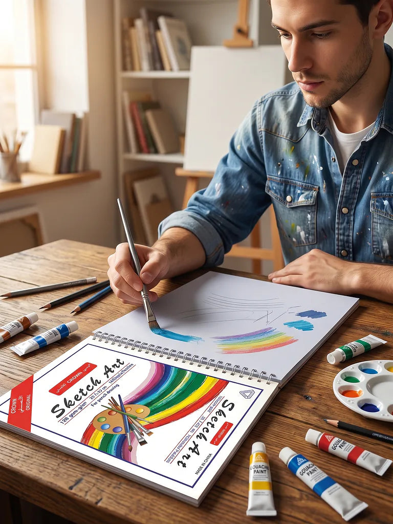 دفتر رسم 180 غرام 14 صفحة مقاس A