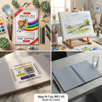 دفتر رسم 180 غرام 14 صفحة مقاس A