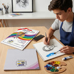 دفتر رسم 180 غرام 14 صفحة مقاس A