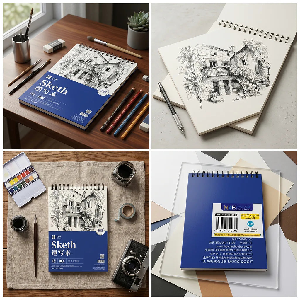 دفتر رسم 100 غرام 40 صفحة مقاس A4 الصورة الرئيسية للمنتج