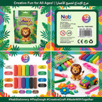 معجون أشغال 12 لون