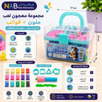سلايم ملون للاطفال + قوالب