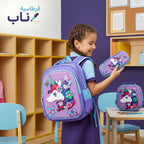 شنطة مدرسية 3 قطع مع جرار
