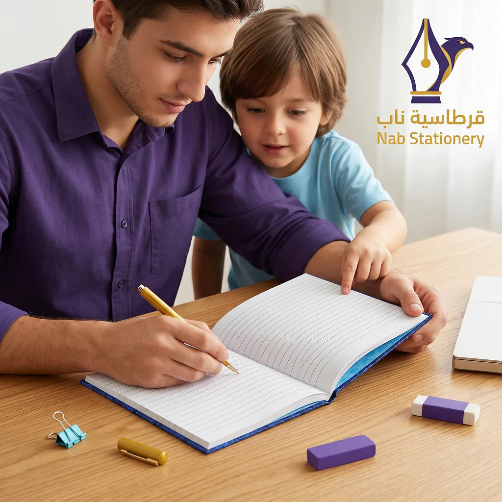دفتر عربي 100 صفحة مقاس A5 الصورة الرئيسية للمنتج