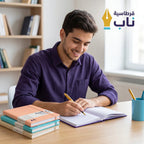 دفتر رياضيات 60 صفحة  مقاس A5