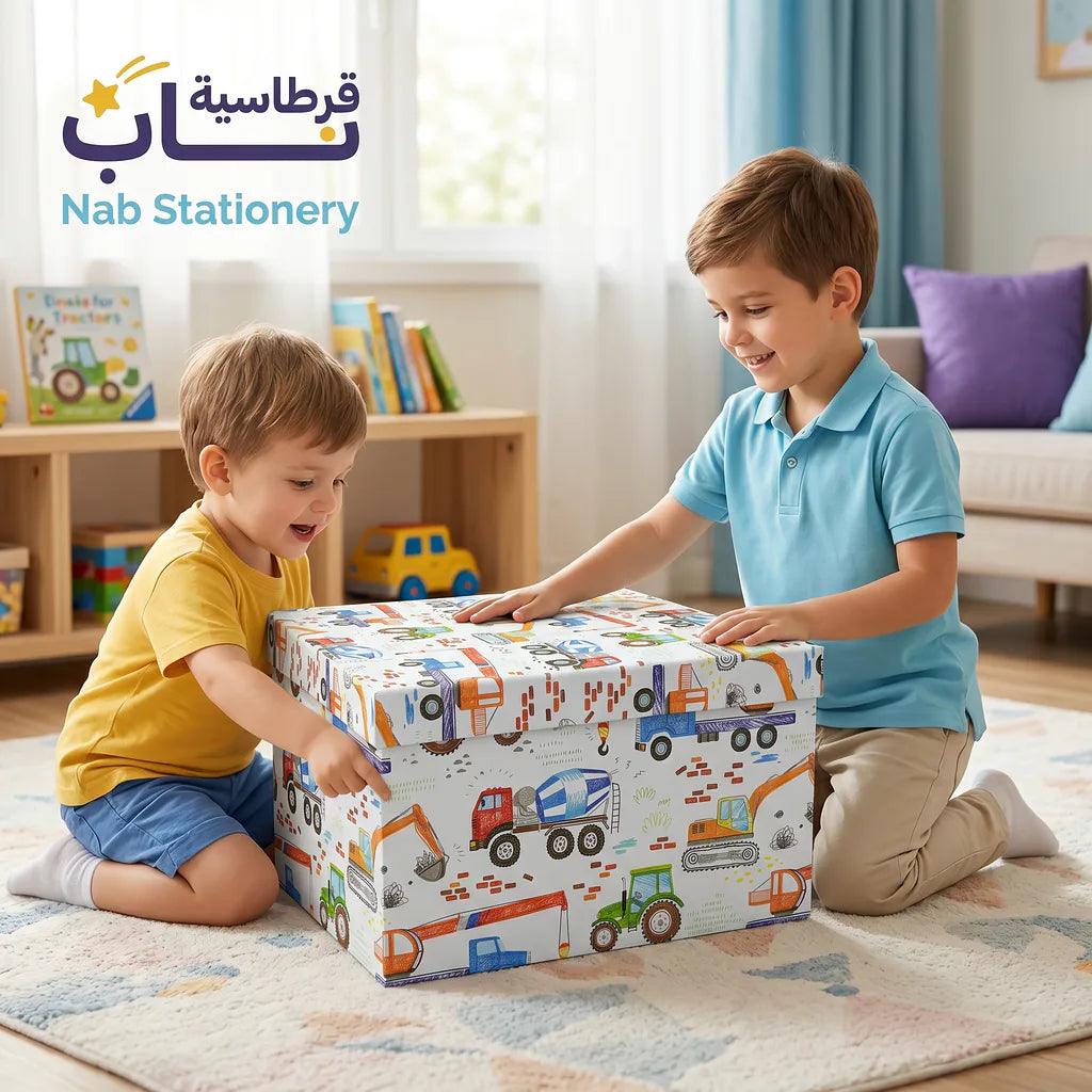 علبة هدايا 10 قطع رسمة حفار كرتوني