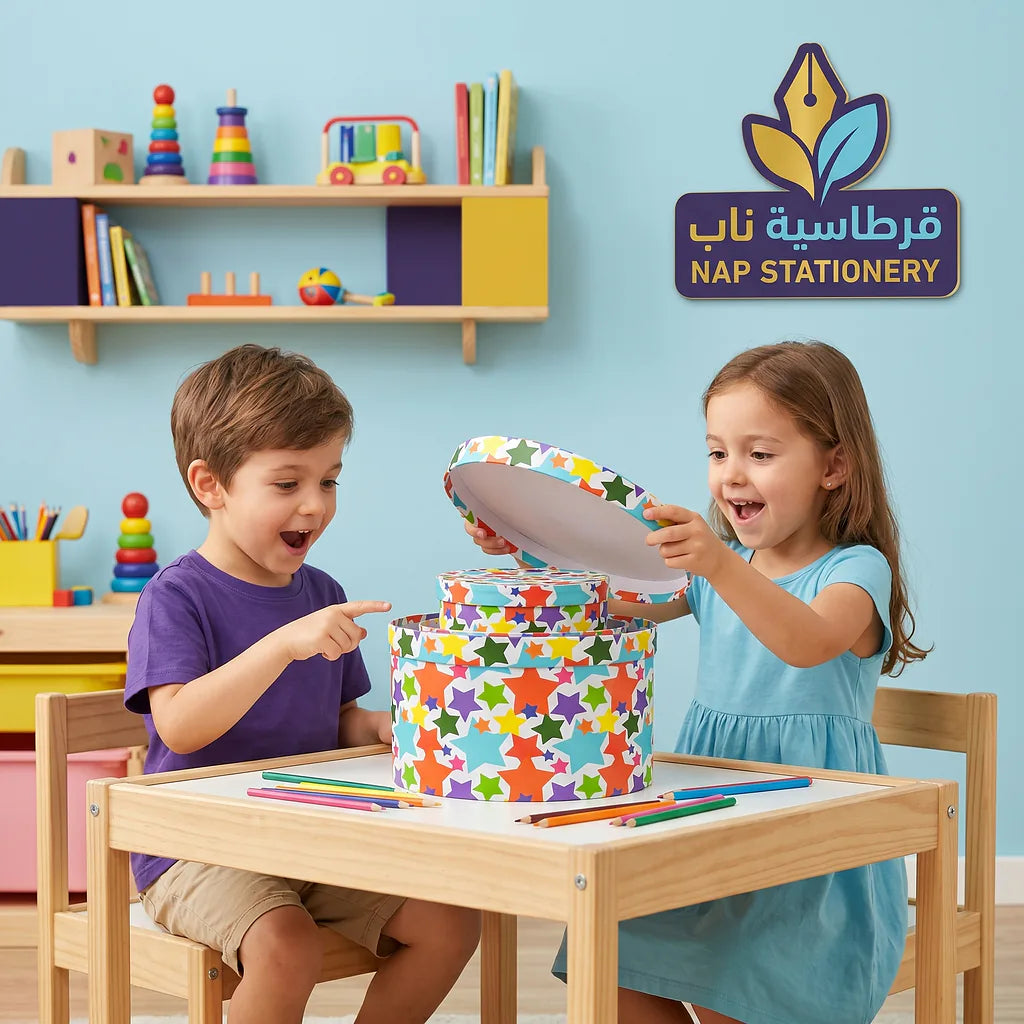 علبة هدايا 10 قطع مزيج الألوان الصورة الرئيسية للمنتج