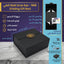 علبة هدايا مقاس 23X19X8 CM لون اسود