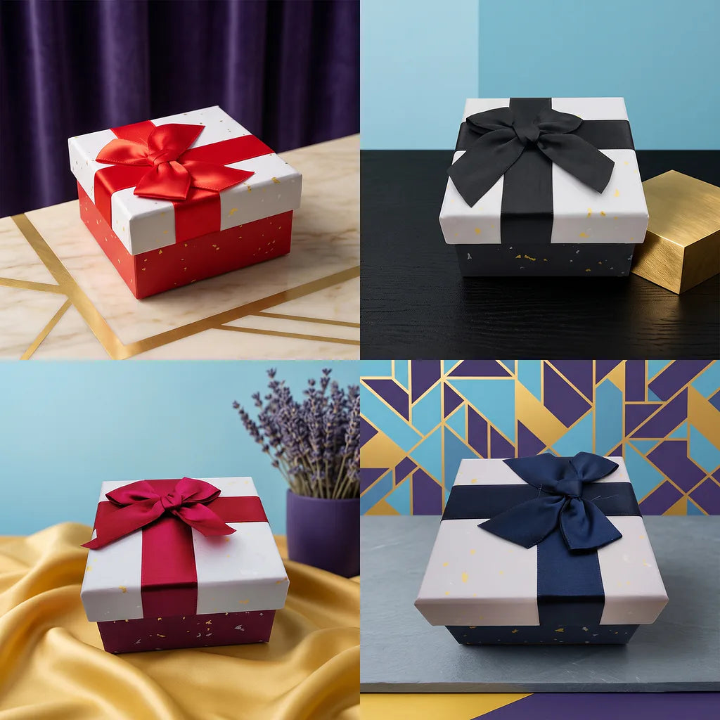 علبة هدايا صغيرة مقاس 9.5X9.5X5.5 CM