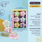 أوراق صابون معطرة علي شكل وردة