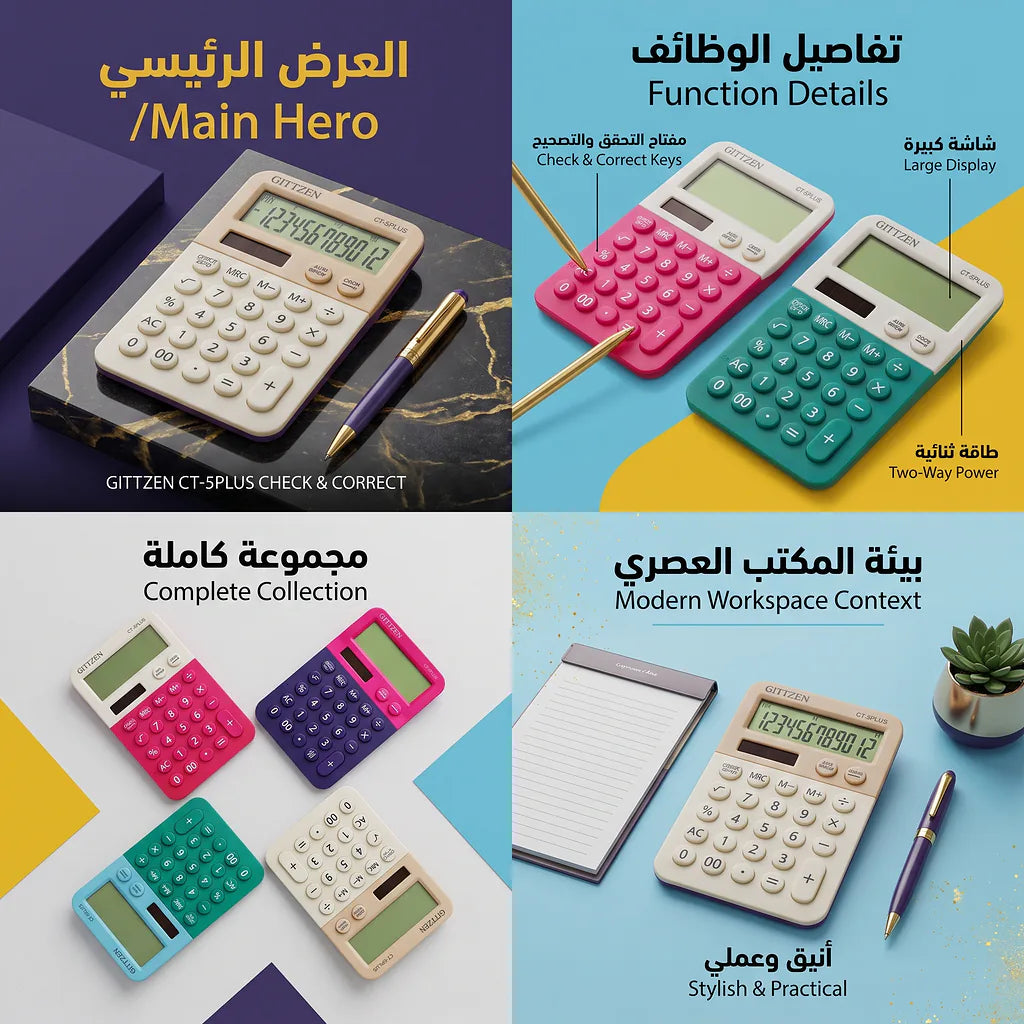 آلة حاسبة Citizen صغيرة