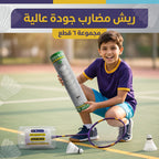 كرات ريشة طائرة بلاستيكية