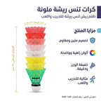 كرات ريشة طائرة بلاستيكية