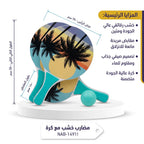 مضارب خشب مع كرة