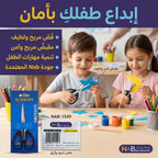 مقص اسود وازرق