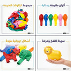 بالون بشكل حيوان 12 بوصة 100 حبة