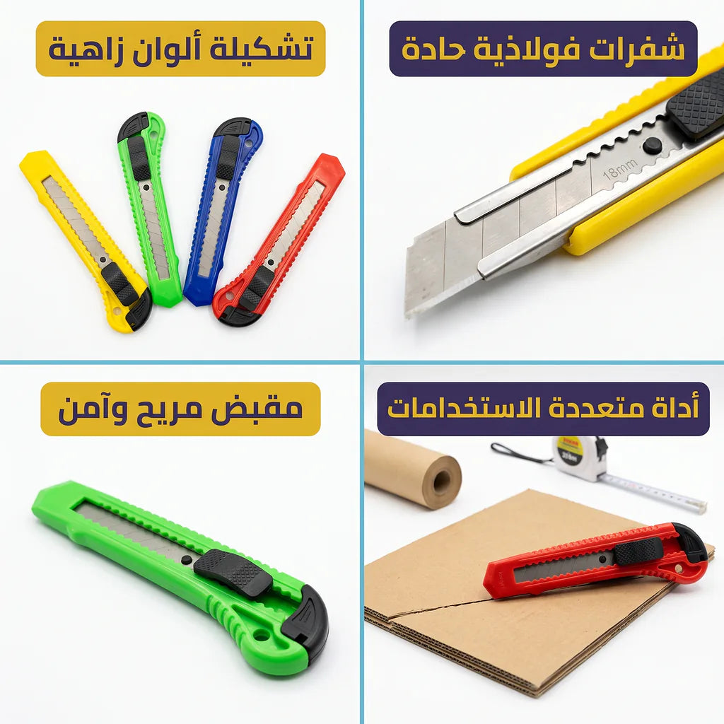 مجموعة مشرط صغير وكبير