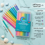 ألوان خشبية عدد 12 قلم