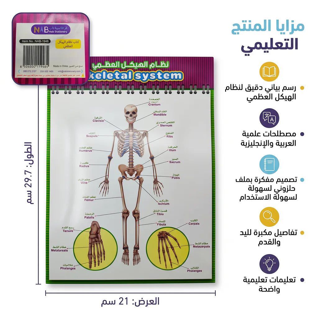 كتاب نظام الهيكل العظمي