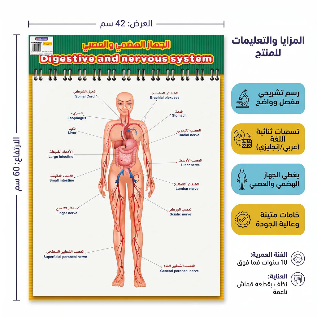 كتاب الجهاز الهضمي والعصبي