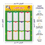 كتاب تعلم جدول الضرب
