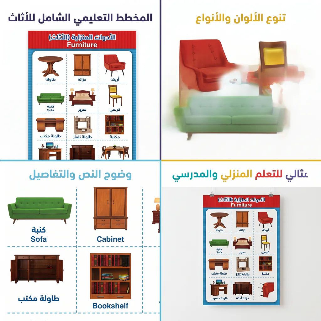 لوحة الأدوات المنزلية