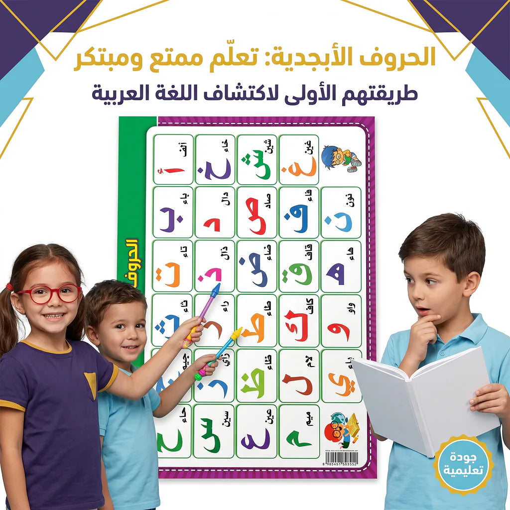 لوحة الحروف الابجدية