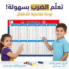 لوحة جدول الضرب