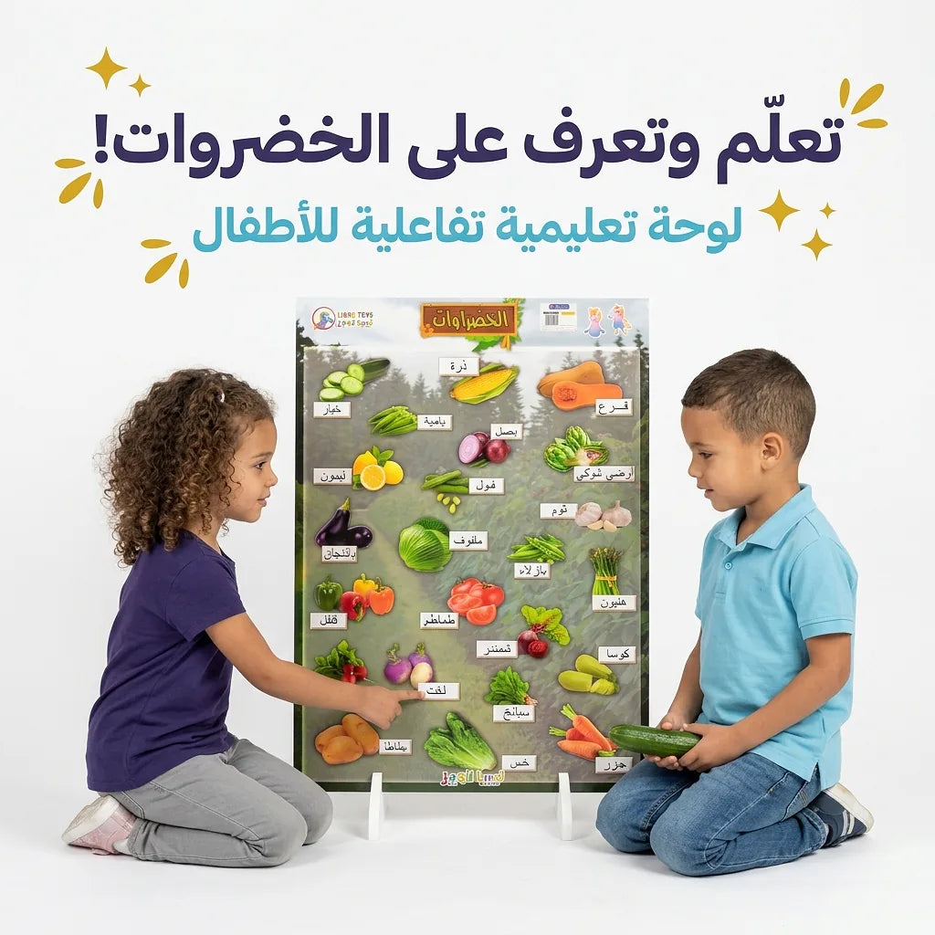 كتاب تعلم اسماء  الخضراوات Main image