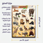 كتاب الحيوانات البرية