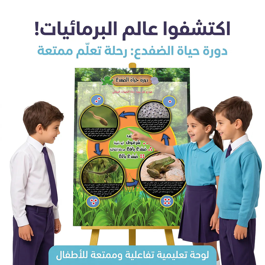 كتاب دورة حياة الضفدع