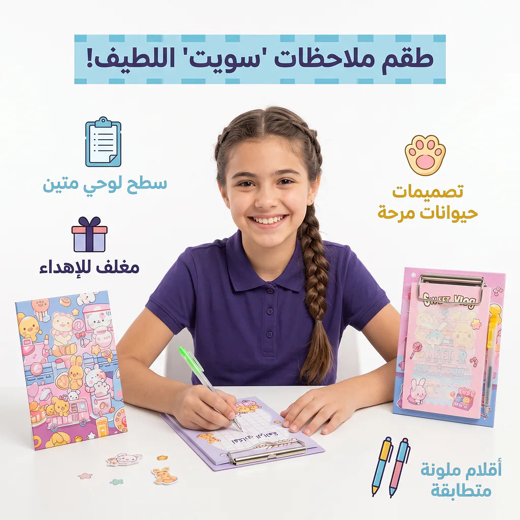 ملاحظات لاصقة ملونة