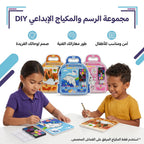 مجموعة الوان مع كتاب للاطفال