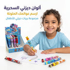 قلم متعدد الألوان ميكي ماوس