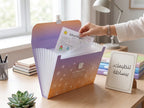 حقيبة أكورديون بحجم A4