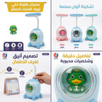 مصباح مكتب شكل صاروخ الفضاء