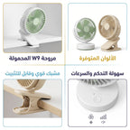 مروحة مكتب صغيره ذات راس هزاز