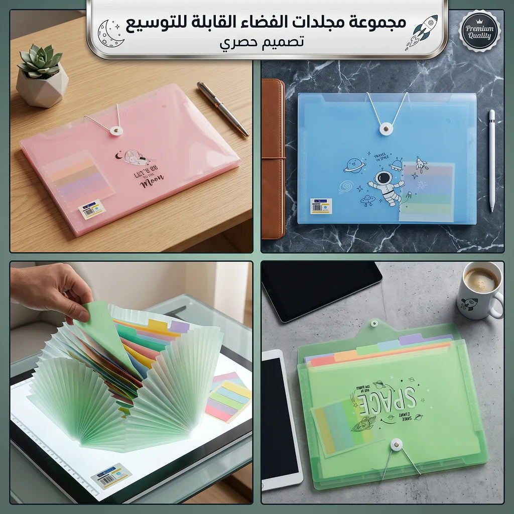 حقيبة أكورديون أفقية