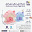 حصالة نقود صغيرة شكل منزل