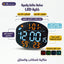 ساعة حائط رقمية ذكية مربعة LED