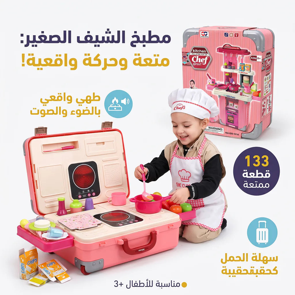 حقيبة مطبخ للاطفال