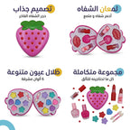 مكياج الفراولة ذات الثلاث طبقات