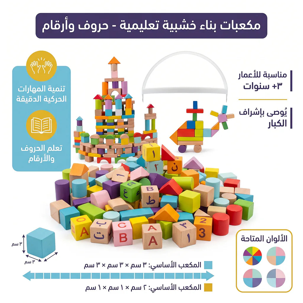 صندوق مطابقة القطع 100 قطعة