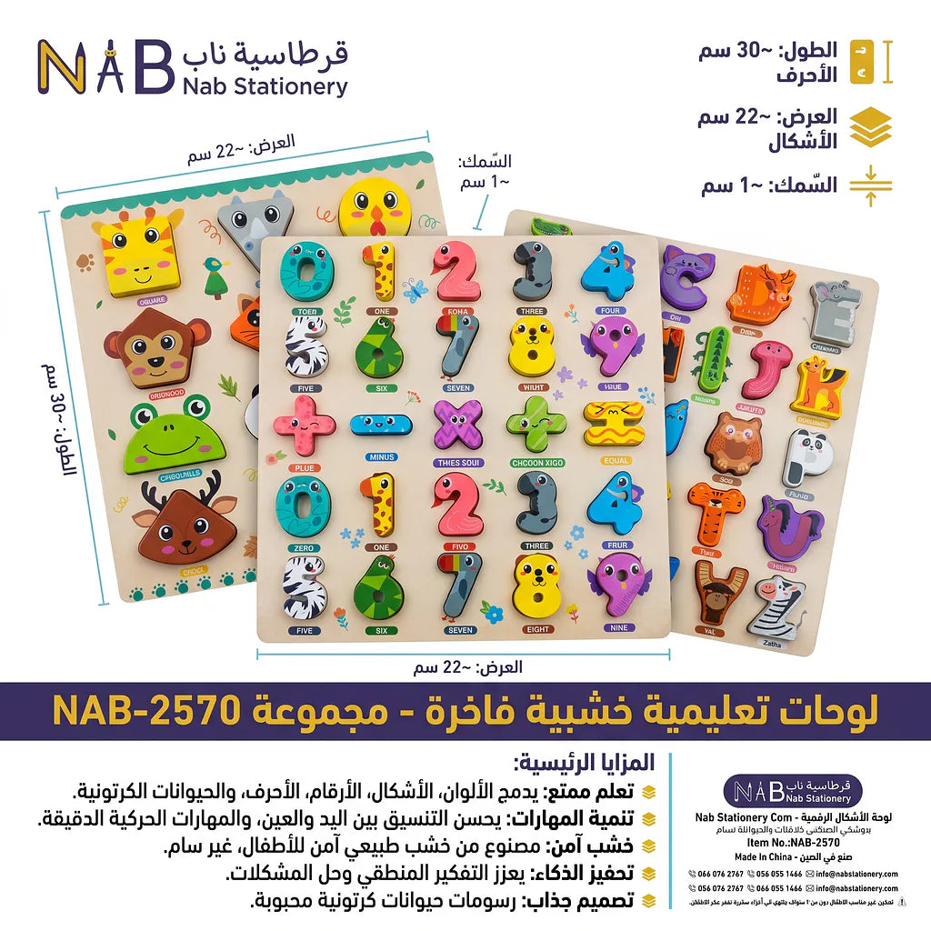 لوحة الاشكال الرقمية
