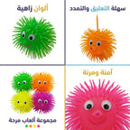 كرة قنفد مطاطية صغير