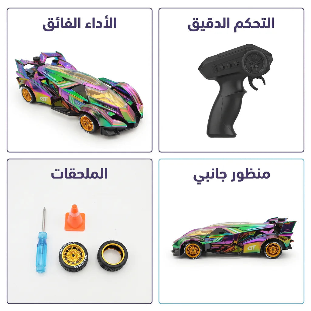 سيارة سباق دفع رباعي  جهاز تحكم