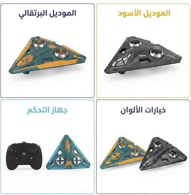 لعبة طائرة الدرون طراز H-20 جهاز تحكم