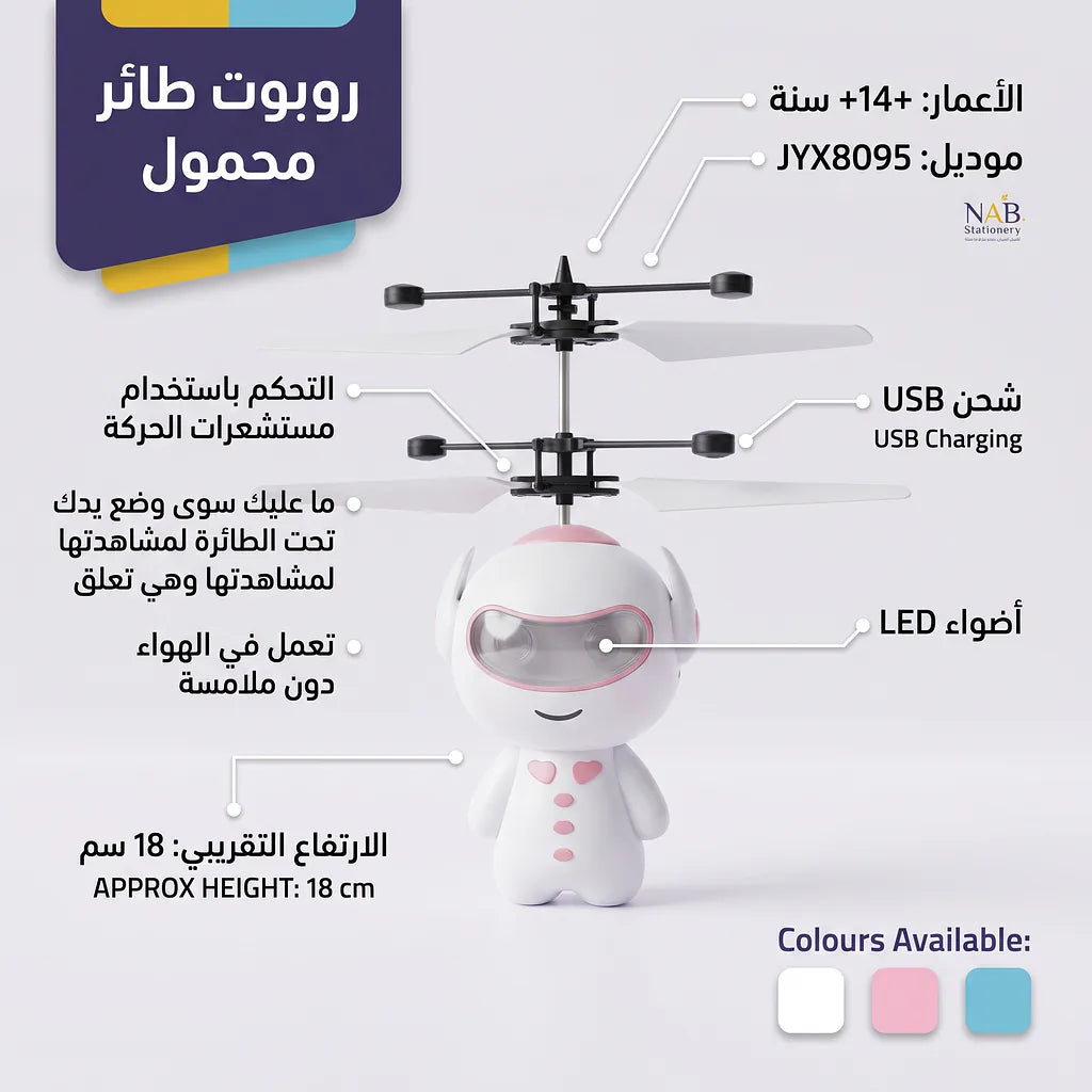 لعبة الروبوت الطائر